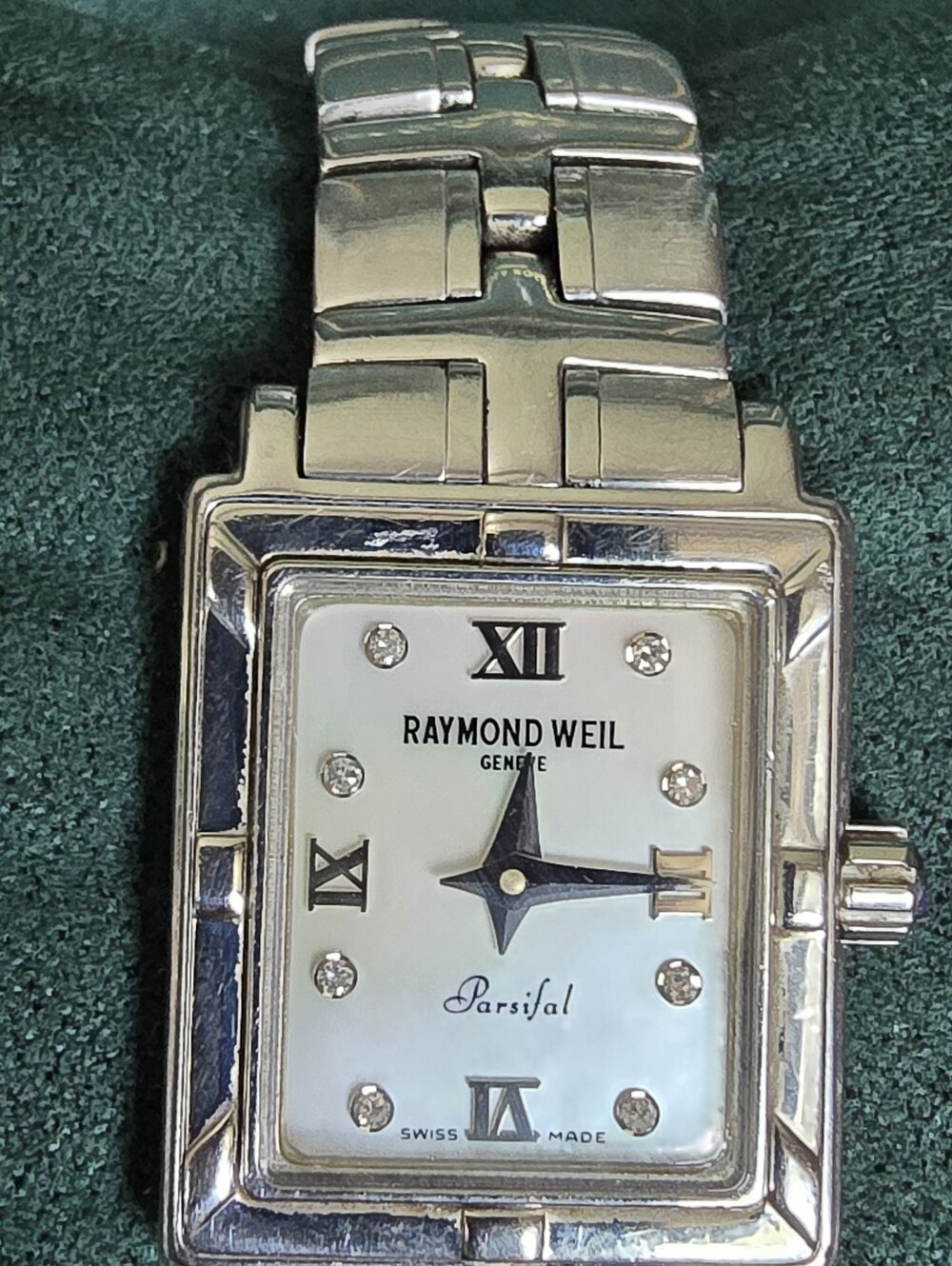 Raymond Weil Silver Tone Ladies Watch with Mother-of-Pearl Dial